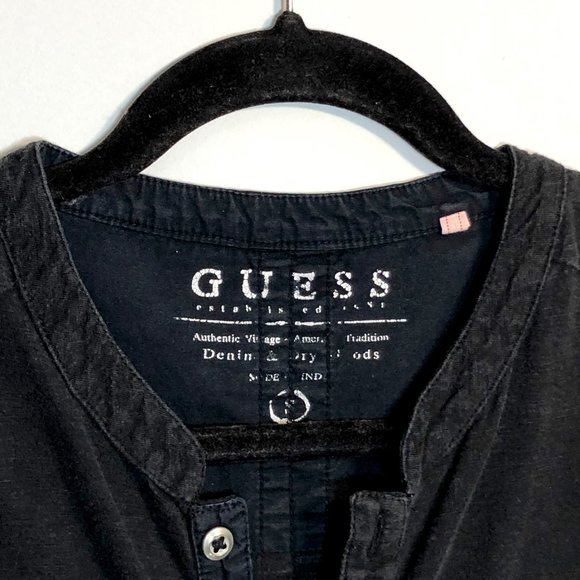 Long-sleeved Mens T-Shirt (S) | Guess - Picture 3 of 3